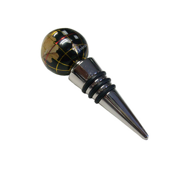 Wine stopper set with stand
