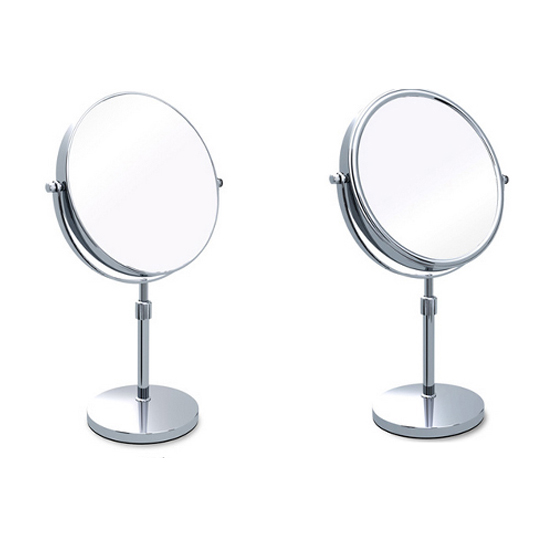 Desktop mirror with retractable stand-updated version